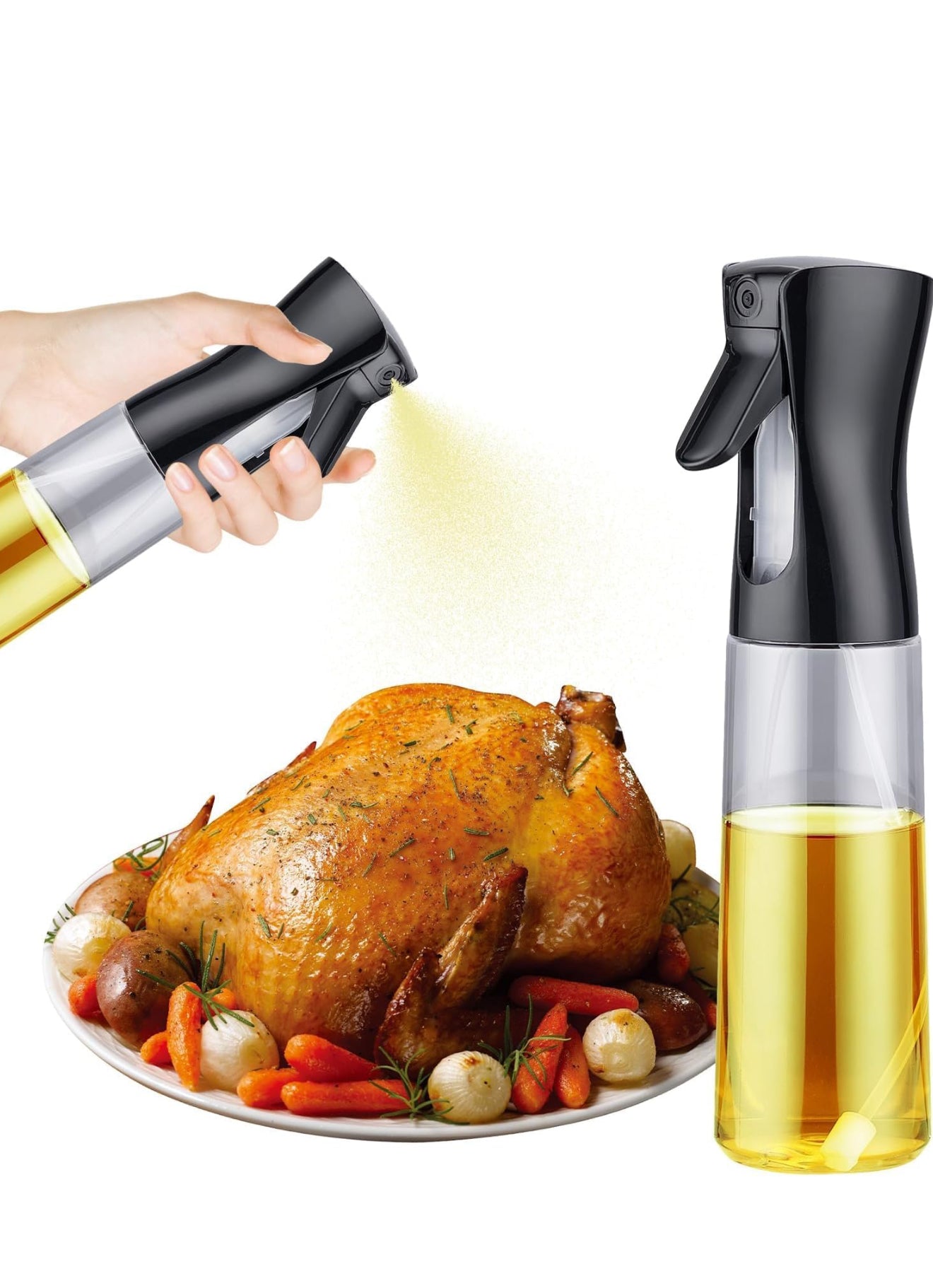 Edible Oil Spray Bottle | Healthy Cooking Oil Sprayer
