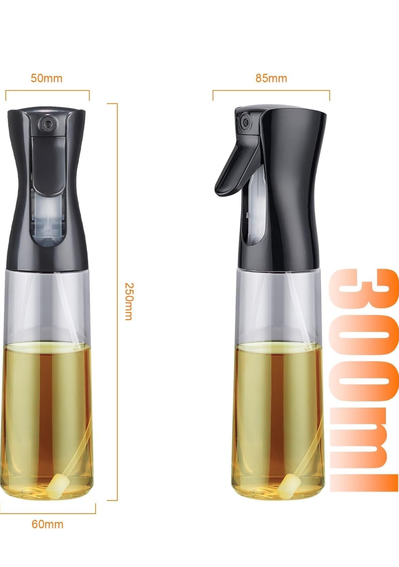 Edible Oil Spray Bottle | Healthy Cooking Oil Sprayer
