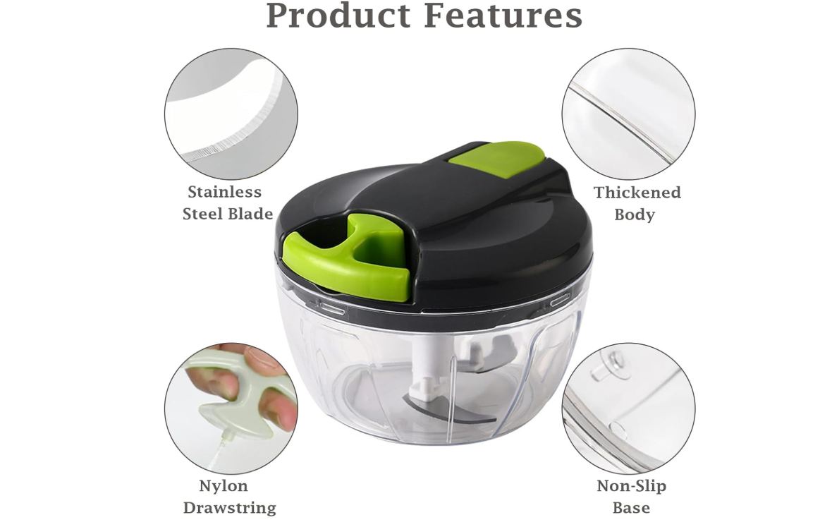 Manual Food Chopper | Quick & Easy Kitchen Tool